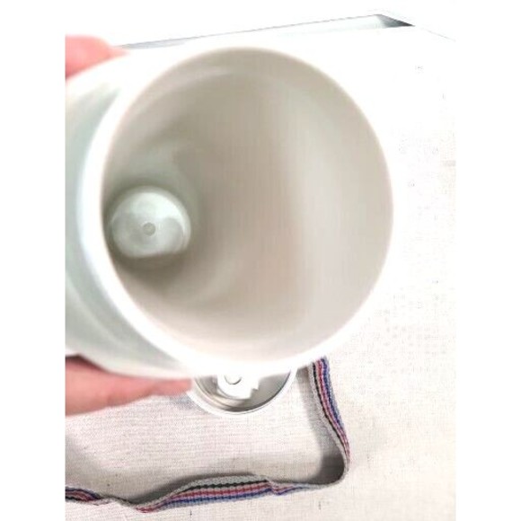 Vtg Coleman Thermos  w/5517 Flip Spout Bowl Adjustable Strap Excellent Condition - Picture 6 of 10